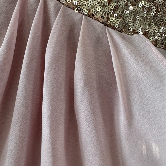 Rose Gold Bridesmaid/Prom/Cocktail Dress - Picture 9 of 14